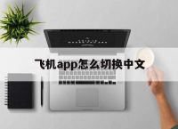 [飞机app怎么切换中文]纸飞机app怎么切换中文版