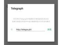 [telegraph中文包]Telegram中文翻译包