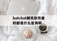 关于batchat聊天软件里的都是什么业务啊的信息