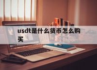 包含usdt是什么货币怎么购买的词条