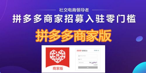 拼多多商家版官方app下载-拼多多商家版官方app下载电脑版