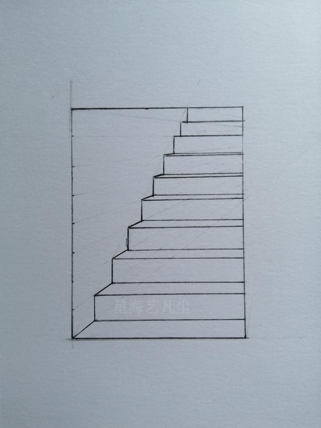 梯子平台立体效果怎么画:梯子平台立体效果怎么画图